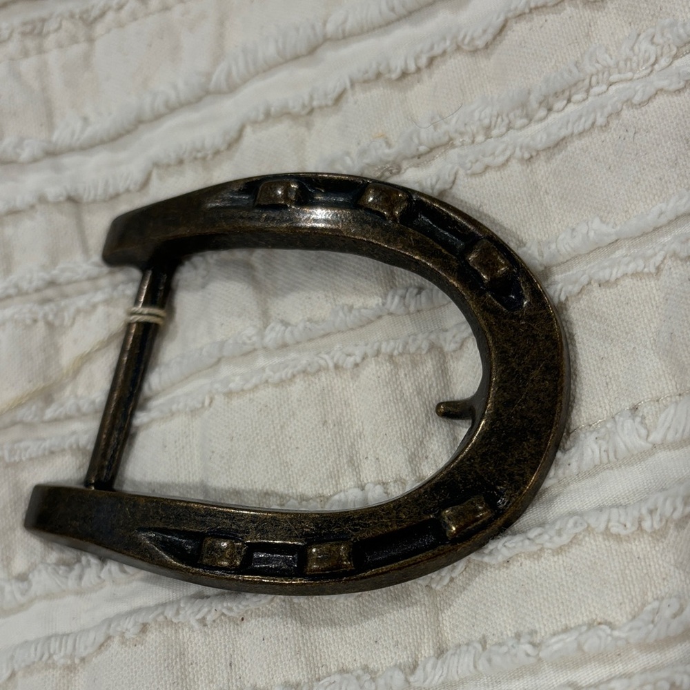 Antique Brass Belt Buckle